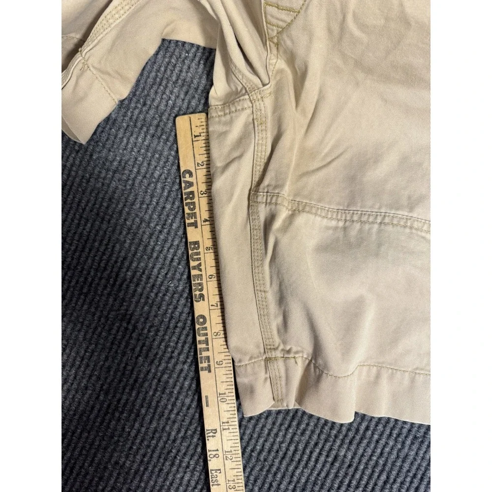 Polo Ralph Lauren Cargo Chino Shorts Mens 42 Khaki Baggy Relaxed Fit 11